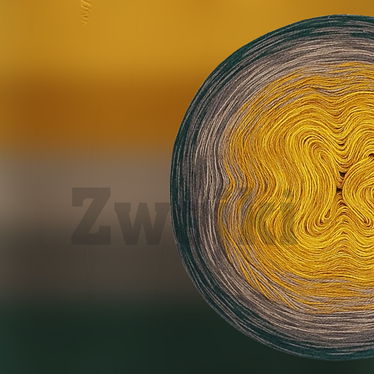 ZWOJEK FL97 - Vuli - kurkuma/musztarda/glina/brązowo-szary/butelkowa zieleń