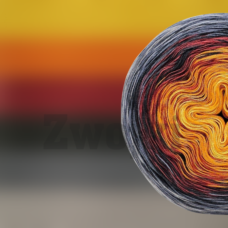 ZWOJEK FL99  - Sorcia - słoneczko/pomarańcz/cegła/ciemny szary/średni szary/szarobeżowy