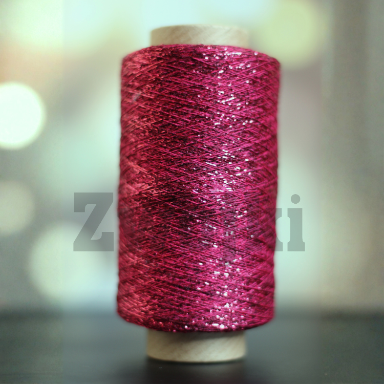 Sparkle- Wiskoza metalizowana by Zwojki/ Megera/ szpulka ~ 1000 m