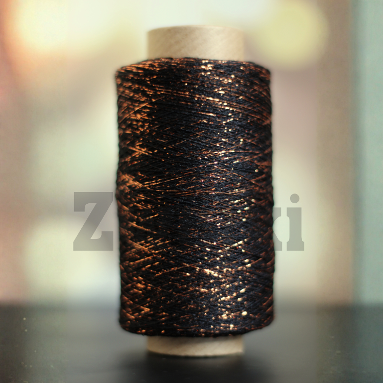 Sparkle- Wiskoza metalizowana by Zwojki/ Pocahomtas/ szpulka ~ 1000 m