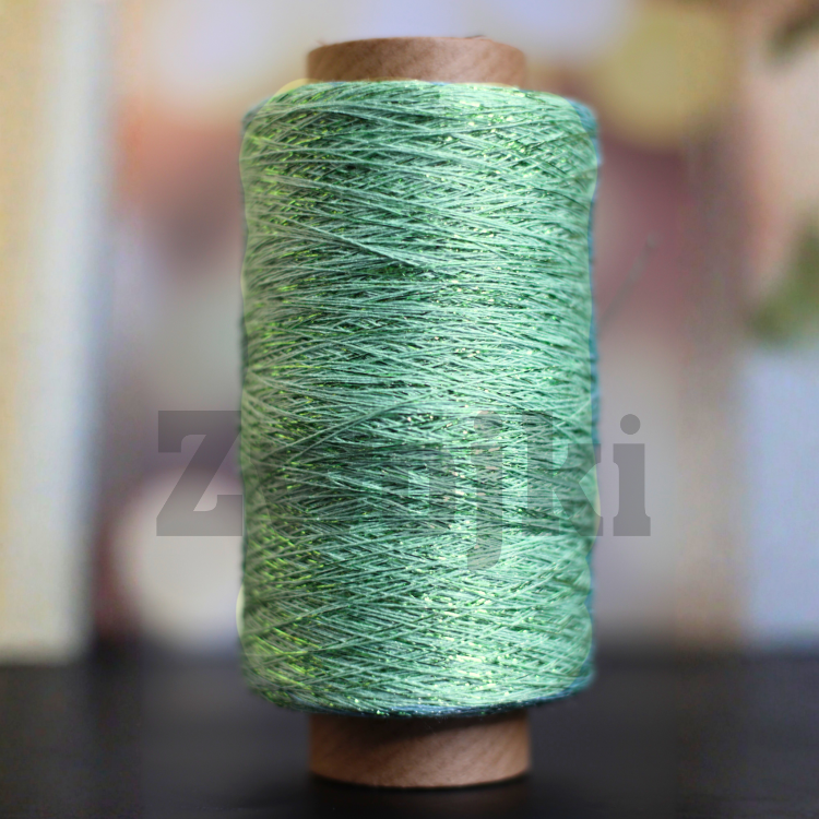 Sparkle- Wiskoza metalizowana by Zwojki/ Tiana / szpulka ~ 1000 m