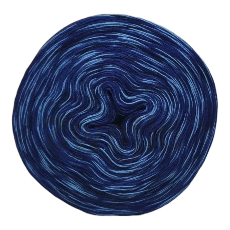 Zwojek Melanż  Mel-F 41 -  capri/granat/jasny granat/navy, 4 nitki