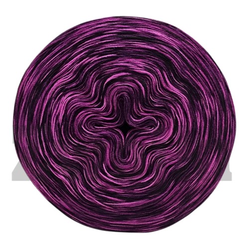 Zwojek Melanż Mel-F 42 - wino/piwonia/jeżyna/czekolada, 4 nitki