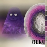 ZWOJEK FL117 - Buka - krem/szarobeżowy/brązowoszary/fiolet/oleander/jasna piwonia/wrzos/szarobeżowy/krem