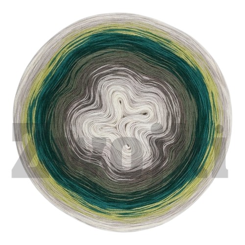 ZWOJEK FL118 - Włóczykij - krem/szarobeżowy/brązowoszary/khaki/butelkowa zieleń/ciemny szmaragd/pistacja/szarobeżowy/krem