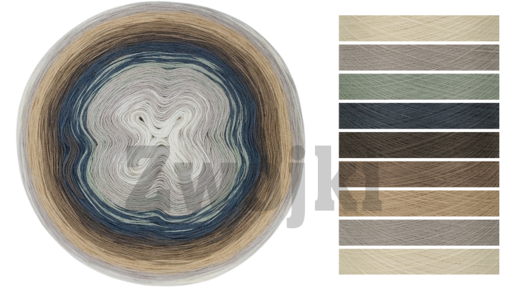 ZWOJEK FL123 - Moomin - krem/szarobeżowy/oliwka/granitowy/brązowoszary/glina/ciepły beż/szarobeżowy/krem