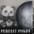 ZWOJEK FL124 - Perfect Panda - jasny szary/szary/melanż średni szary/szary melanż/czarny