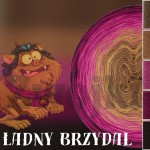 ZWOJEK FL127 - Ładny brzydal - orzech/ciepły brąz/piwonia/buraczek/czekolada