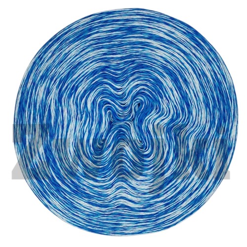 Zwojek Mel Bamboo 04 - mięta x 2/azur mel. x 2, 4 nitki