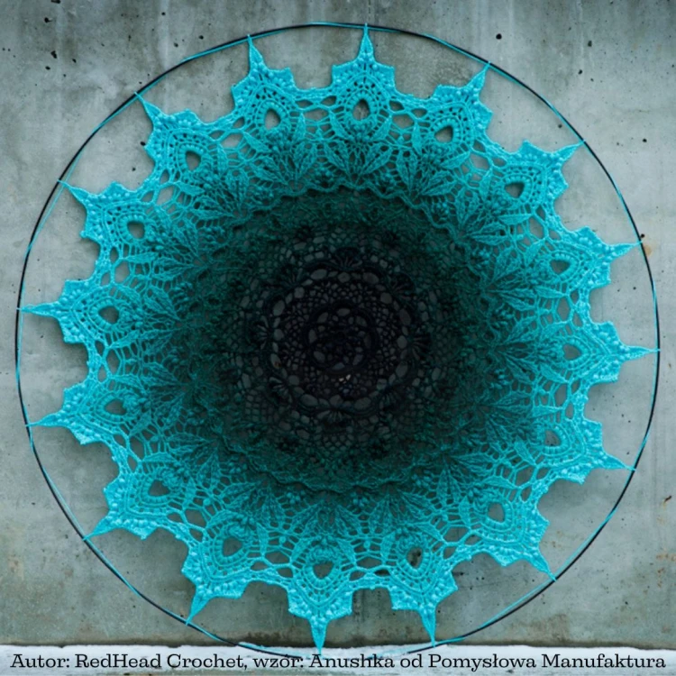Autor: RedHead Crochet, wzór: Anushka od Pomysłowa Manufaktura