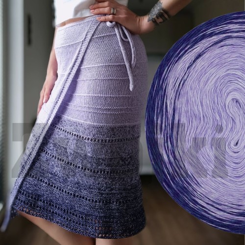 Autor: Zaplątane Linki, wzór własny, Spódnica wiązana