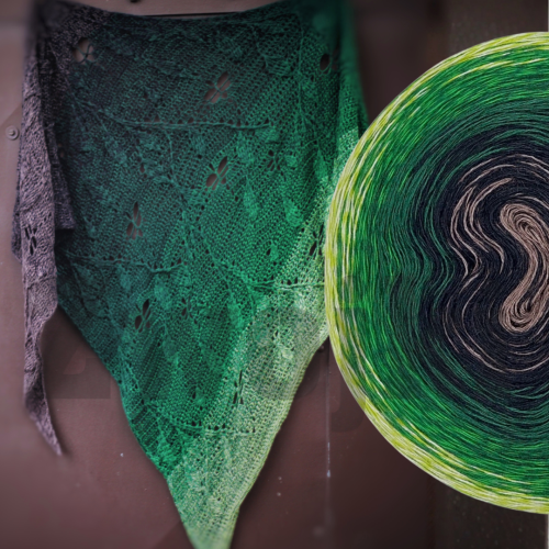 Autor: Pętelka i Perełka, Wzór: Liściem Malowane od Sercem na Szydełku