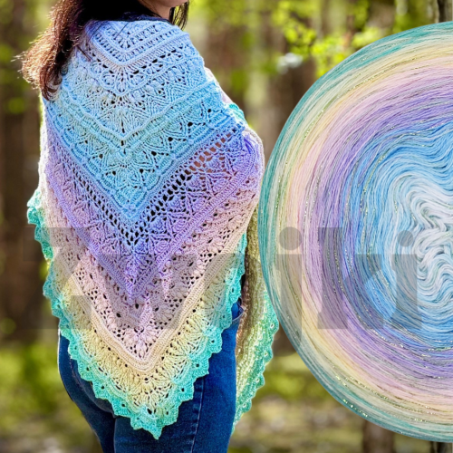 Autor: Tosiakowo, Wzór: Julka od Michałowe Szydło, Matka Dziergająca, Pikotkowe Wzory, Heklowane Rękodzieło i Yaga Yaga Handmade