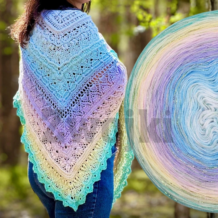 Autor: Tosiakowo, Wzór: Julka od Michałowe Szydło, Matka Dziergająca, Pikotkowe Wzory, Heklowane Rękodzieło i Yaga Yaga Handmade