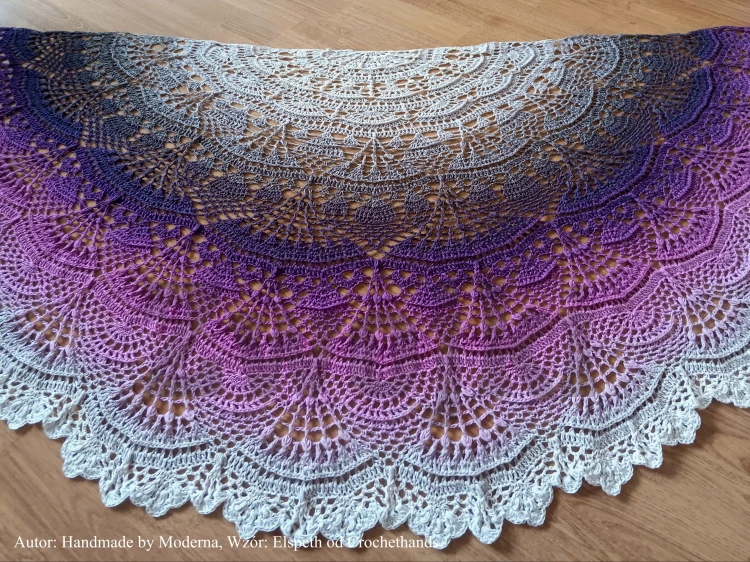 Autor: Handmade by Moderna, Wzór: Elspeth od Crochethands