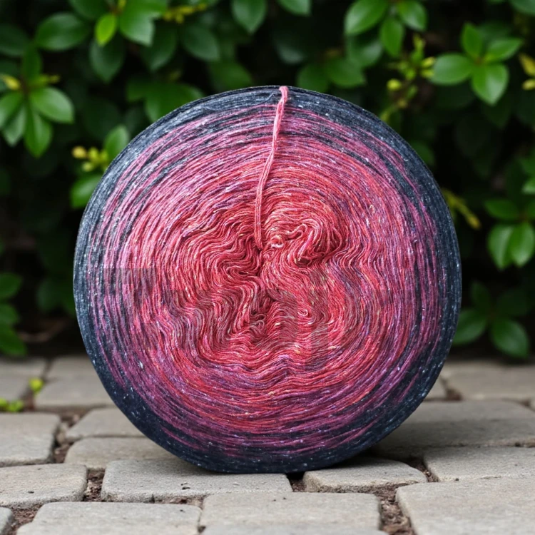 ZWOJEK Tweed Silk - Cherry Brownie / 1500m