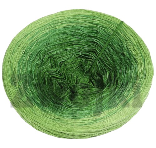 ZWOJEK Ba74 - paproć/zieleń/jasna zieleń