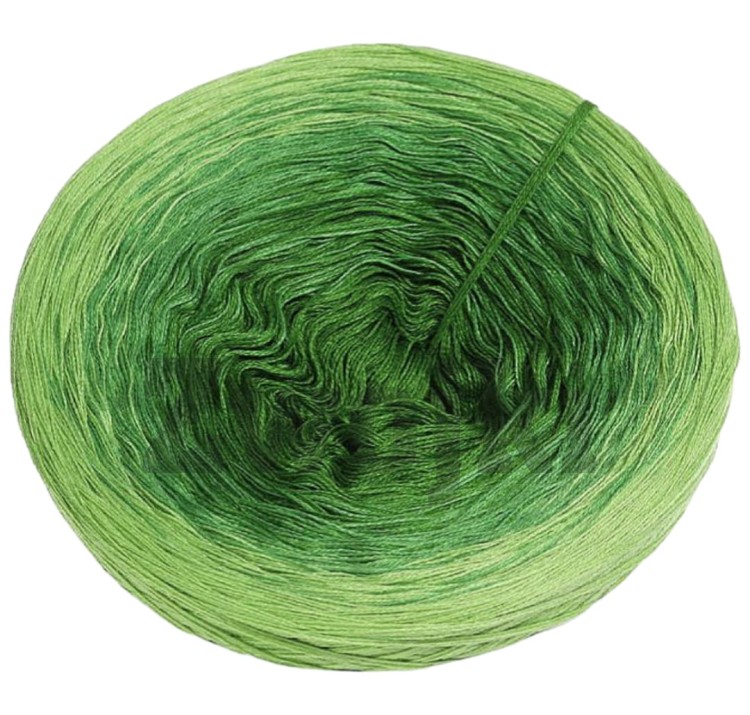 ZWOJEK Ba74 - paproć/zieleń/jasna zieleń