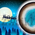 ZWOJEK Less Ba87 - Night Blue Sky - błękit turecki/turkus/chmura/jasny błękit/biały/ciepły beż/ciemny beż/orzech/brązowy/czekolada/czarny